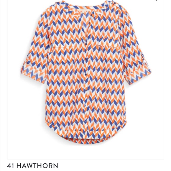 Button down blouse - Picture 1 of 4